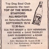 Stafford Top Of The World 25th January 1986 Part Two