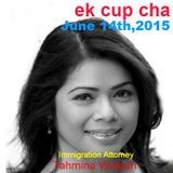 ek cup cha with Tahmina Watson