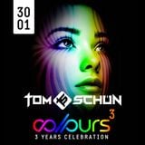 Tom Schön - 3 Years COLOURS @ Tanzhaus West Frankfurt 30-01-2016