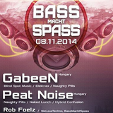 Peat Noise @ BASS MACHT SPASS, Club Muttermund, Ludwigsburg (GER) (08.NOV.2014)