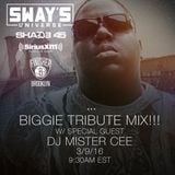 @DJMISTERCEE Sway In The Morning Biggie Tribute Interview + Mix (March 9th,2016)