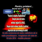 Va ofer emisiunea de teatru radiofonic de la radio prosdiaspora , inregistrare din data de 18 Iulie