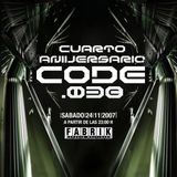 Cristian Varela vs Pepo @ Code, Fabrik, Madrid (2007)