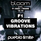 F1 (Camila Diaz & Rodrigo Vhans) Live at Bloom Pueblo Limite 18-10-2k14