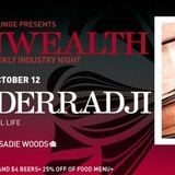 Commonwealth Wednesday 12 October 2011 featuring Jerome Derradji