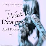 Week design // April 2013 // Jay Peq & Angie Dibujos