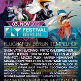 Oliver Koletzki & Fran @ FLY BerMuDa Festival,Tempelhof Airport (03.11.12)
