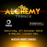 ALCHEMY TRANCE October 2012 Promo Mixed By Andres Sanchez