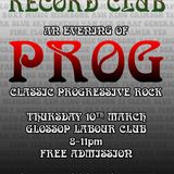 Glossop Record Club - PROG (March 2016)