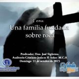 Una familia fundada sobre roca