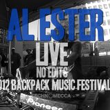 AL ESTER LIVE 2012 SCP/UR BACKPACK FESTIVAL MIX