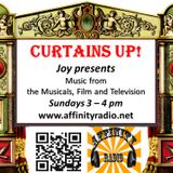 Joy Kelly's Curtains Up show - Sundays at 3 pm on affinityradio.net