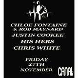 Back2lifeSessions - His Hers Promo Show for Nov27th Event @Canal125 London N1. Cookee/His Hers LIVE