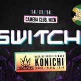 DJ RED-I (CINO) / MC'S INJA / JIMMY DANGER & BOMBA @ SWITCH! 14/11/14