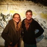 Flora meets Andy Parkin, one of the world's most renowned climbers (and also an amazing artist!)