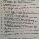Futurist Chart, 1980