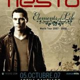 Tiesto Live Arena Santiago , Chile , Elements Of Life World Tour 2007