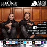 Electrik Playground 12/12/15 : Sigma Guest Session
