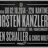 Chris Wolf - Warm up for Sven Schaller & Torsten Kanzler @ Kantine Augsburg_02-10-2014