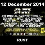 ON-SET London 12/12/14 Promo Mix – RUST