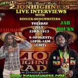 JAH BOUKS LIVE INTERVIEW WITH DJ JAMYY ON ZIONHIGHNESS RADIO 07-23-2013