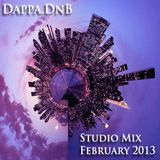 Dappa.DnB Studio Mix - February 2013