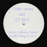Todor Ivanov aka DJ AK47 - Live @ Slovenska Beach - Budva (May 18 2013)