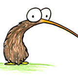 flying kiwi birds