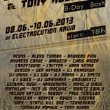 Dj Krank @ CrazyTbone & Tony Kudro's B-Day Bash 2013