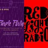 Purple Party Special on Red Light Radio 20160109