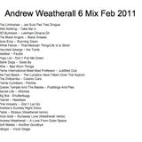 6 Mix - Andrew Weatherall Feb 2011