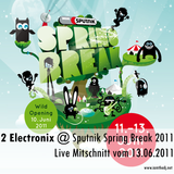 2 Electronix @ Sputnik Springbreak OpenStage // 2011-06-13