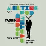 Ebby & Glen B2B MeltingPod @ Fabrik Bandung, March 2014