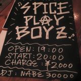 Spice PlayboyZ featuring Toshizo Shiraishi @ HAPPY MOUNTAIN BAR(2015/11/14)