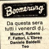 Boomerang - DJ Mozart & Rubens 21-5-1982 Bambule Party