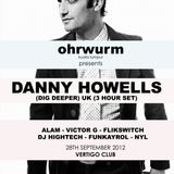 Ohrwurm feat. Victor G & Alam (warmup for Danny Howells) @ Vertigo KL - 28 Sep 2012