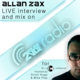 Allan Zax Live Interview and mix for The Underground on 2 Oceans Vibe Radio (30 09 13)
