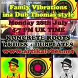 Dubophonic Vibrations / Koncrete Roots showcase / 28th July 2014