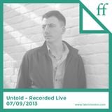 Untold - Recorded Live 07/09/2013