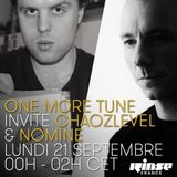 Chaozlevel @ One More Tune #26 Rinse France (21.09.15)