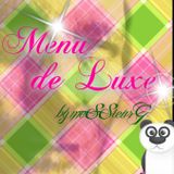 menu de luxe