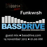 BassDrive Radio (USA) @ Funkwish (UA) Guest Mix 14.11.2012