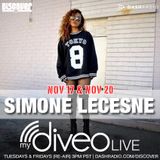 Simone LeCesne on mydiveo LIVE on Dash Radio
