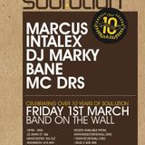 Bane @ Soul:ution "Over 10 Years Deep" @ BOTW, Manc, 1st March 2013
