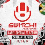 DORIAN, SKORE & NAYZ / MC'S INJA & BOMBA @ SWITCH! CAMERA CLUB 11/04/14