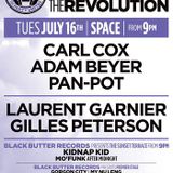 Carl Cox b2b Laurent Garnier @ The Party Unites - Space Ibiza (16-07-2013)