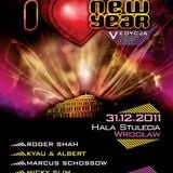 Simon & Fang @ I Love New Year (Power Hour Live Mix), Centennial Hall, Wroclaw - 31.12.2011
