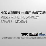 Nick Warren and Guy Mantzur - b2b at The Cat & Dog, Tel Aviv (18-06-2015)