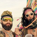 Yolanda Be Cool – Pink Mammoth - Burning Man 2015