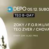 Teo Harouda @ DEPOklub, Zagreb - 05.12.2015.